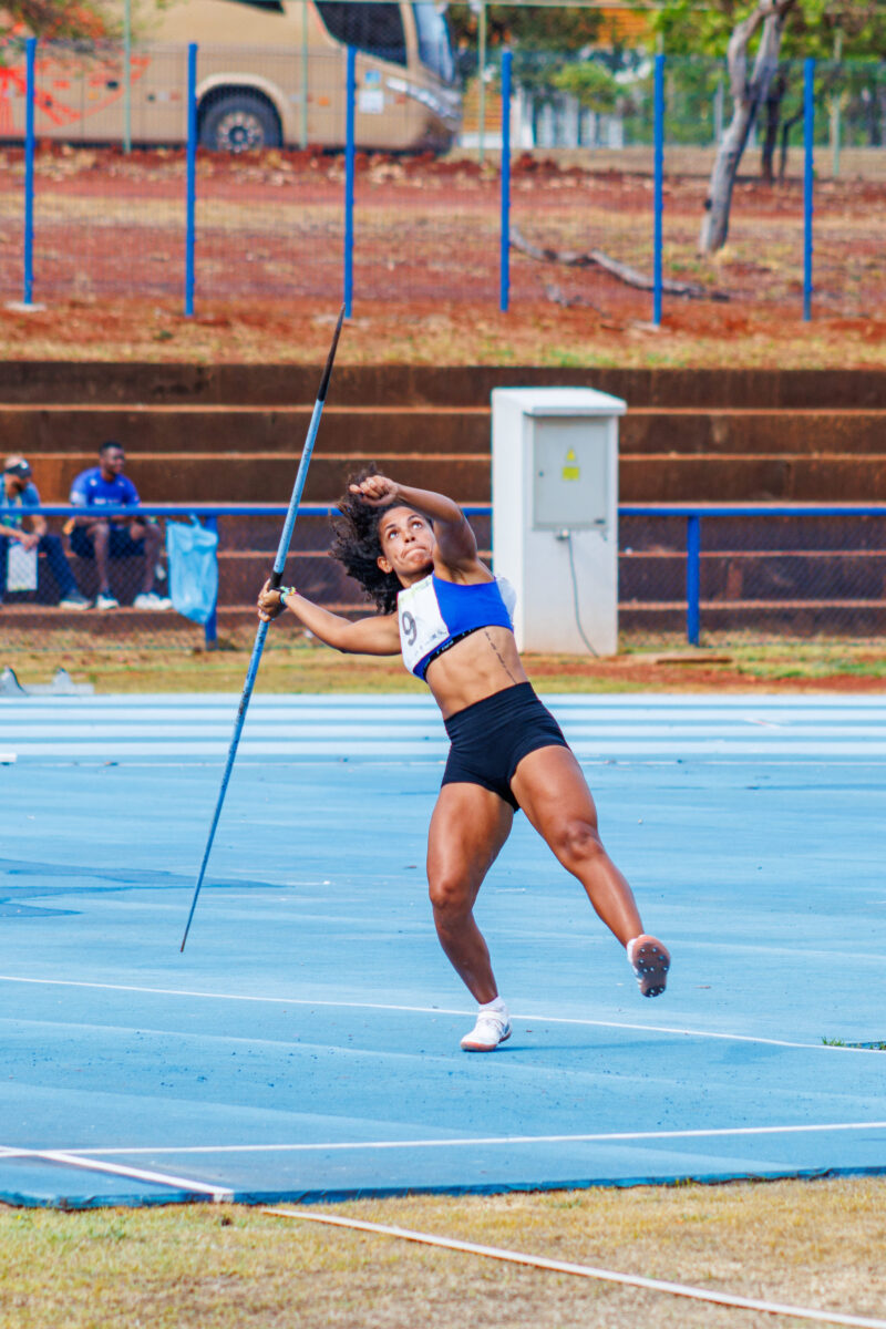 Aluna atleta UMJ no JUBS 2024. Foto: Rodrigo Serafim/Ascom UMJ
