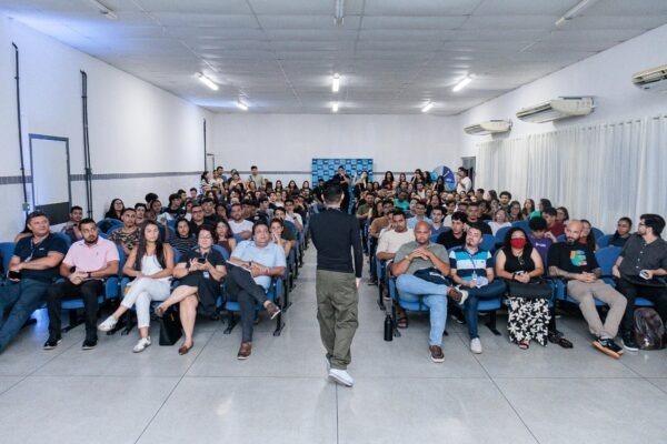 Show de Calouros acolhe novos alunos na UMJ. Foto: Rodrigo Serafim/Ascom UMJ