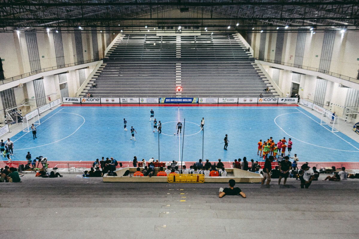 Futsal empata no primeiro jogo do JUBS. Foto: Rodrigo Serafim/ASCOM UMJ