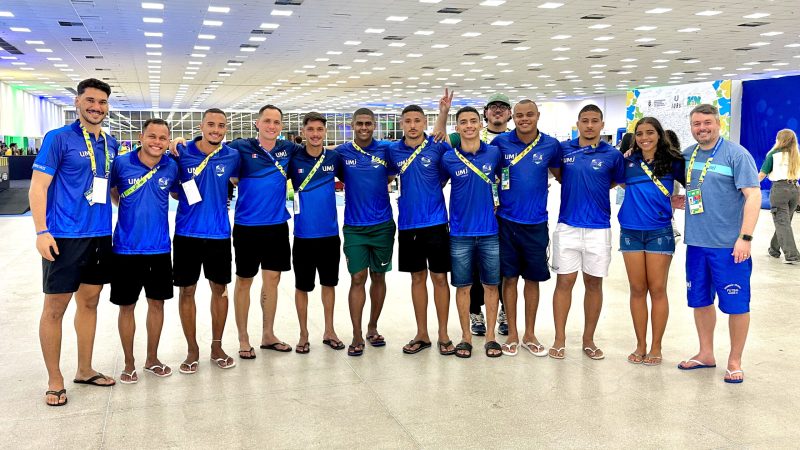 Futsal e Natação da UMJ representam Alagoas no JUBS