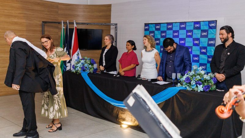 Cerimônia do terno - Direito. Foto: Rodrigo Serafim/Ascom UMJ